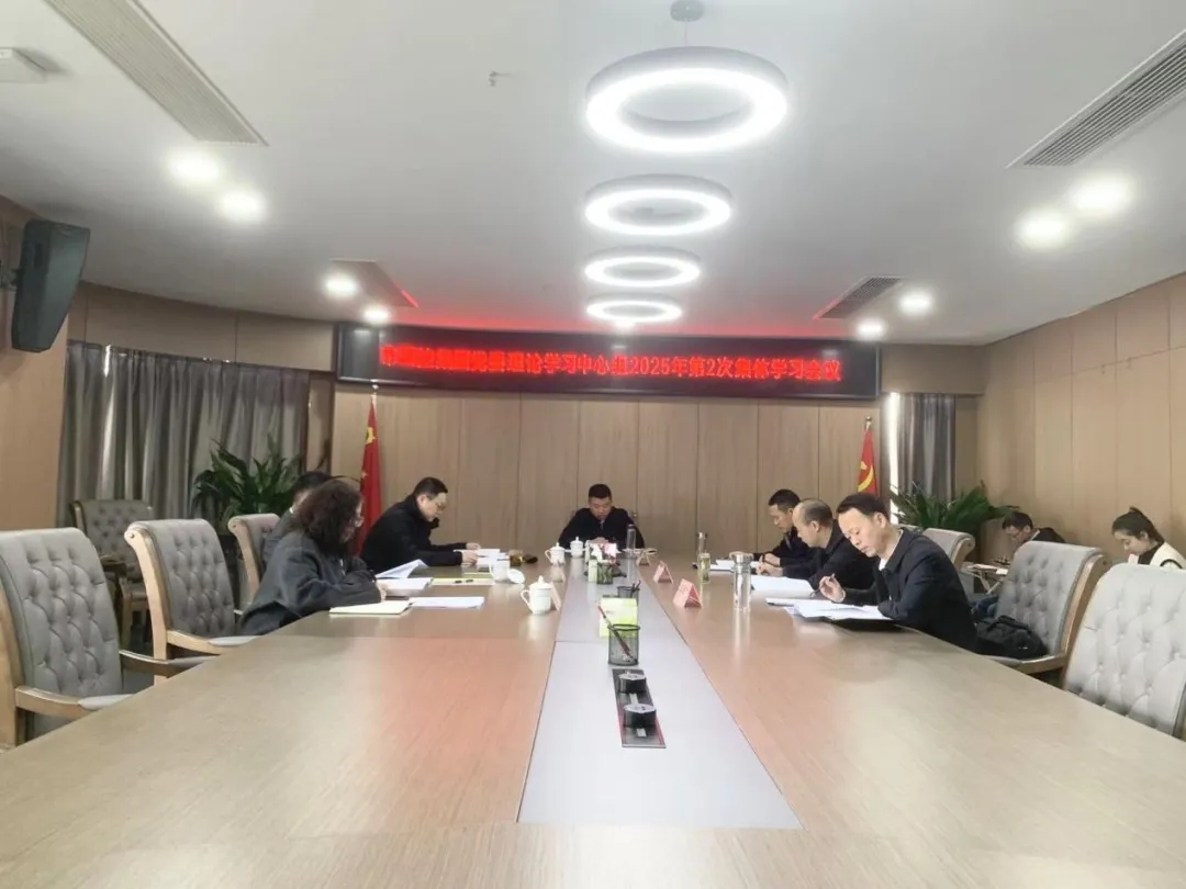 市國控集團舉行黨委理論學習中心組2025年第2次集體學習暨深入貫徹中央八項規定精神學習教育